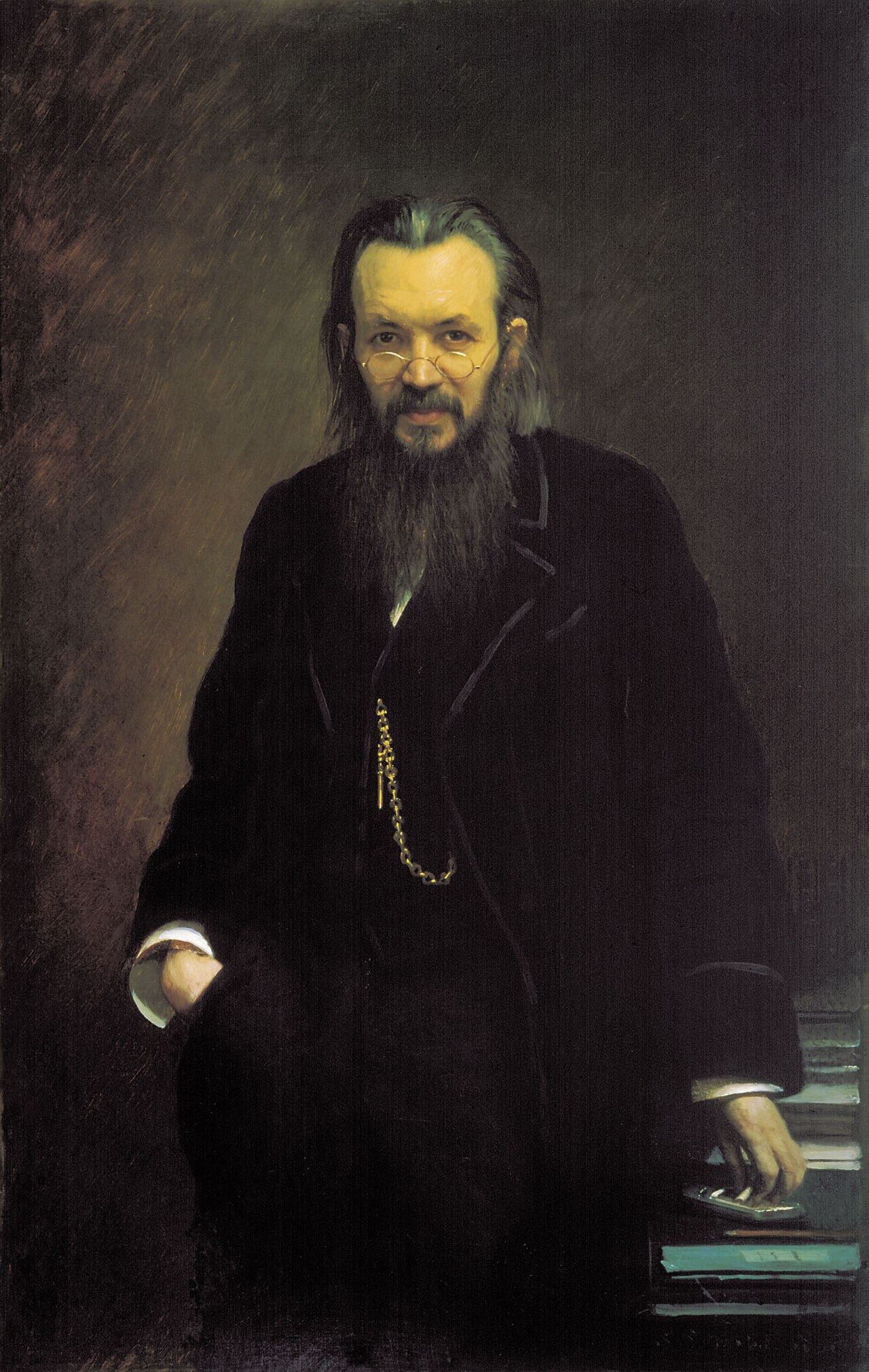Алексей Сергеевич Суворин, портрет работы Ивана Крамского